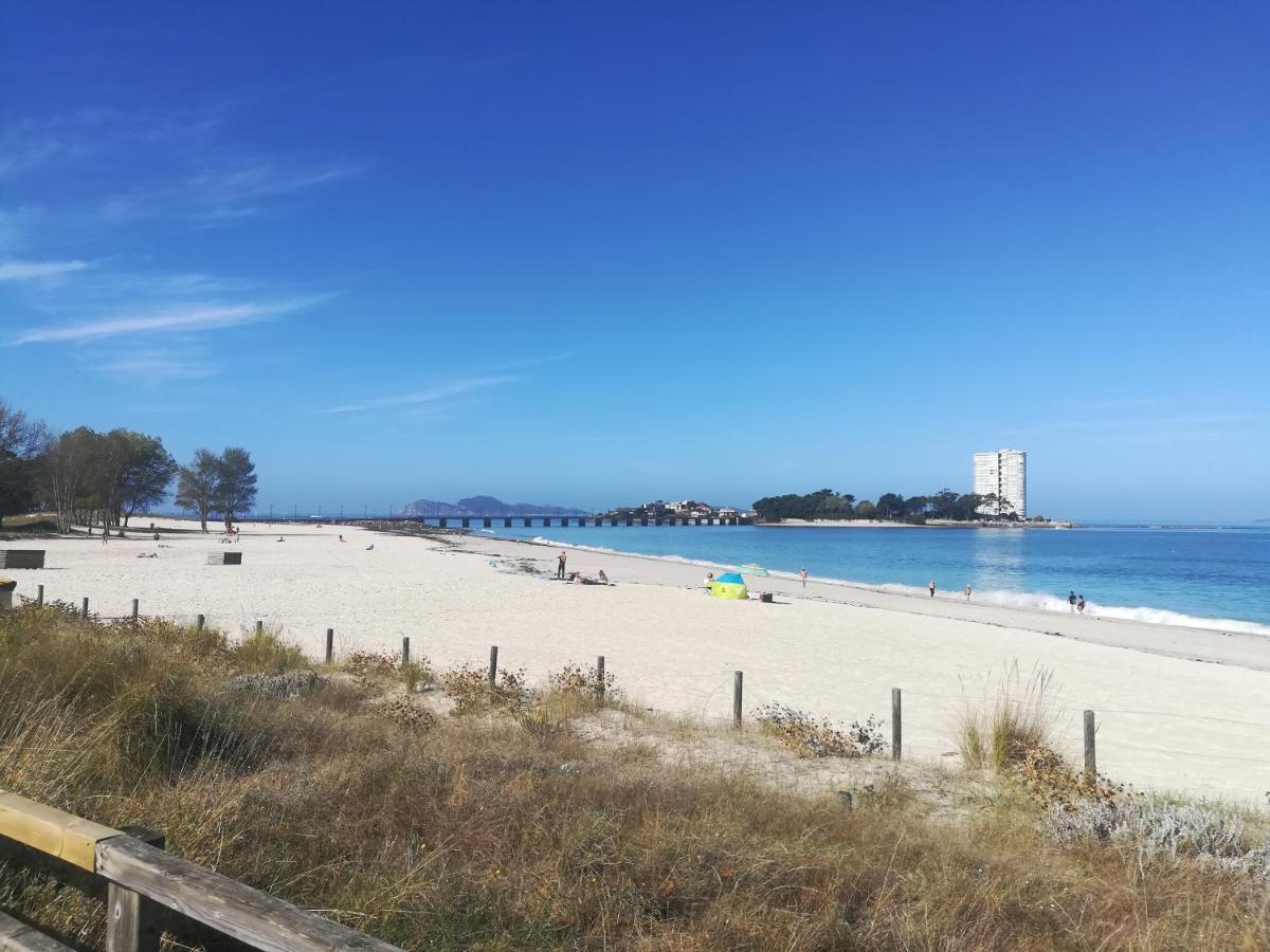 Apartamento Vacacional En Playa Del Vao - Corujo Vigo Luaran gambar
